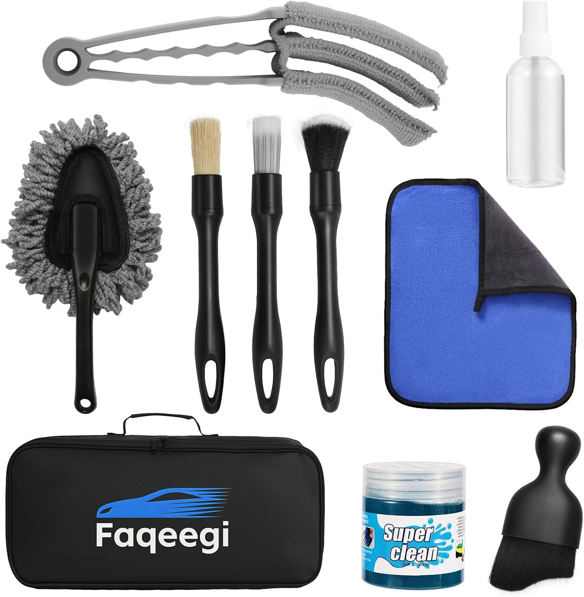 Interior Cleaning Kit, 10-Piece