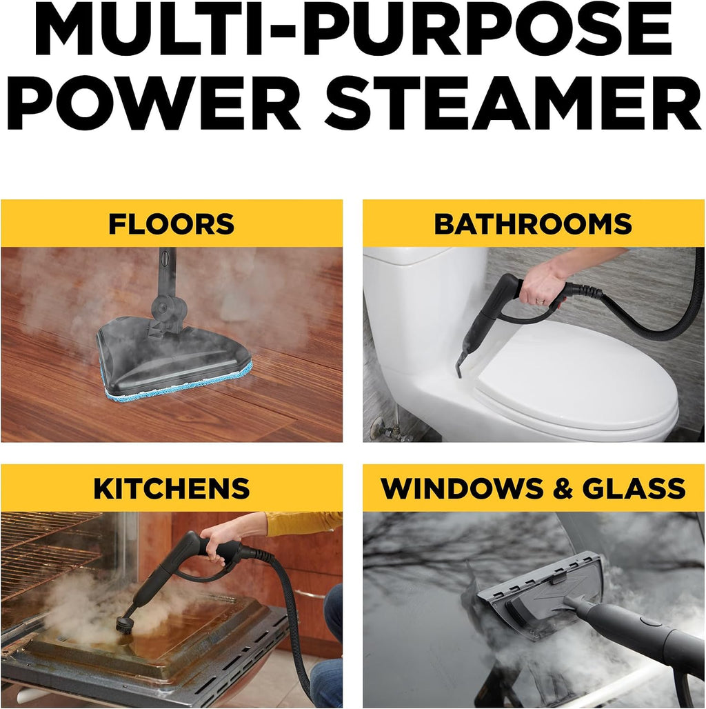 Wagner - 925E Steam Cleaner, 20 Accessories