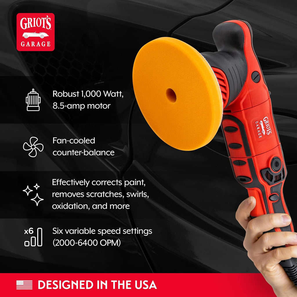 Griot's Garage - G9 Random Orbital with Ceramic All-In-One Car Wax, 8 Oz