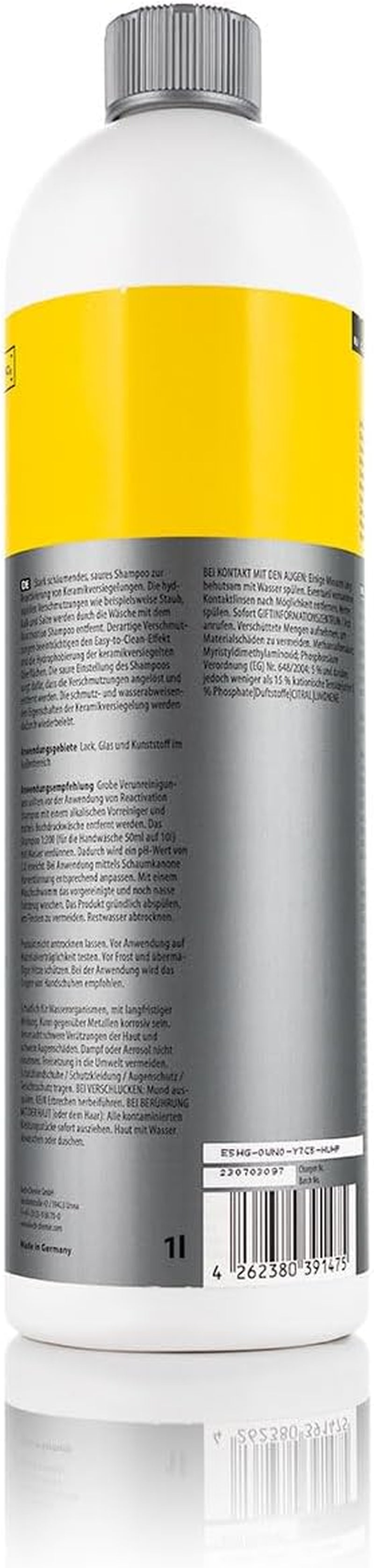 Koch-Chemie - Reactivation Shampoo Rs - 1 Liter - Auto Detailing Car Wash
