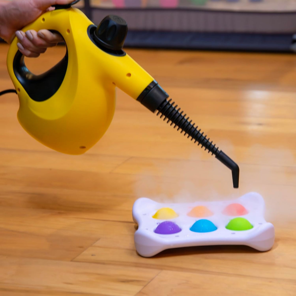 Wagner - 505E Handheld Steam Cleaner with 11 Accessories