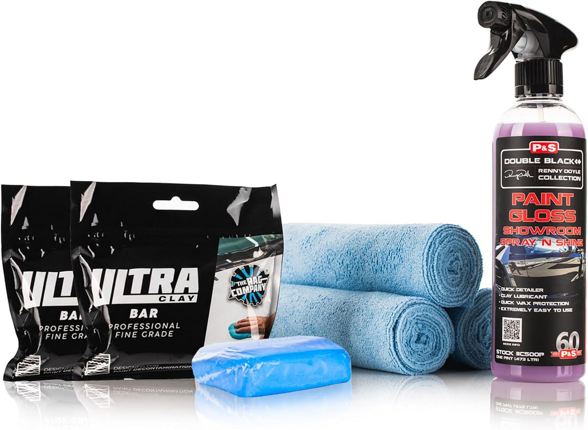 Clay Bar Kit – 6 Piece Kit