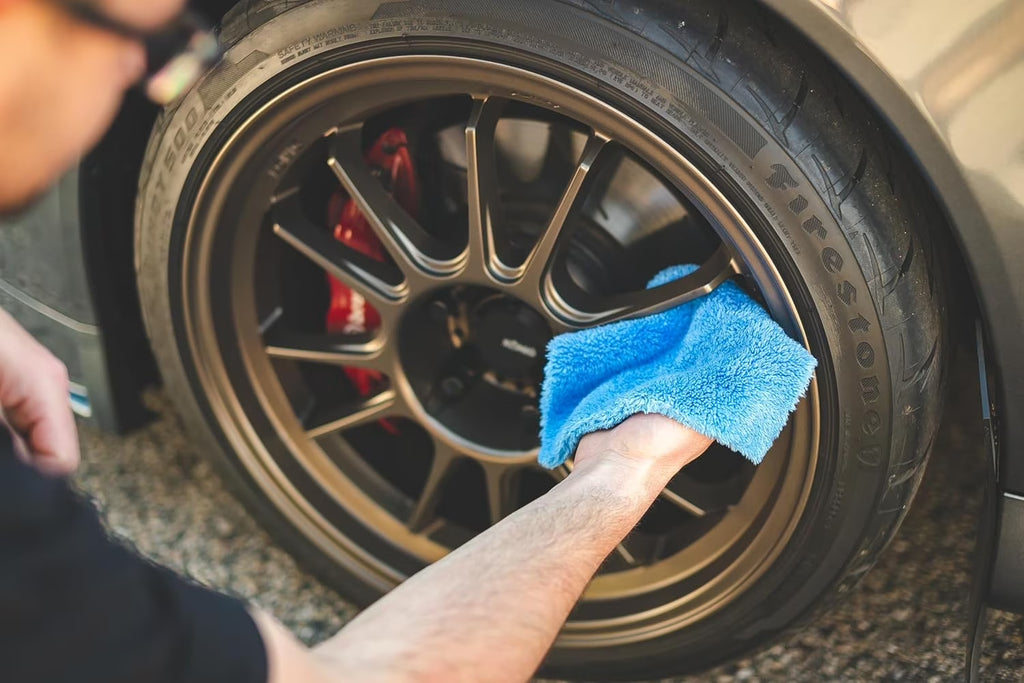 Super Plush Microfiber Detailing Towels, (8In X 8In), Blue, 10-Pack