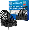 Grit Guard Insert & Washboard Combo, Black