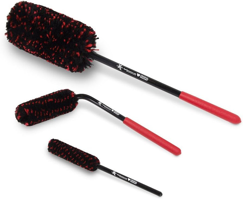 Wheel Woolies 3-Piece Wheel Brush Kit