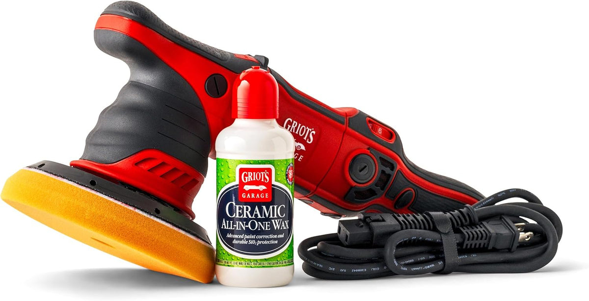 Griot's Garage - G9 Random Orbital with Ceramic All-In-One Car Wax, 8 Oz