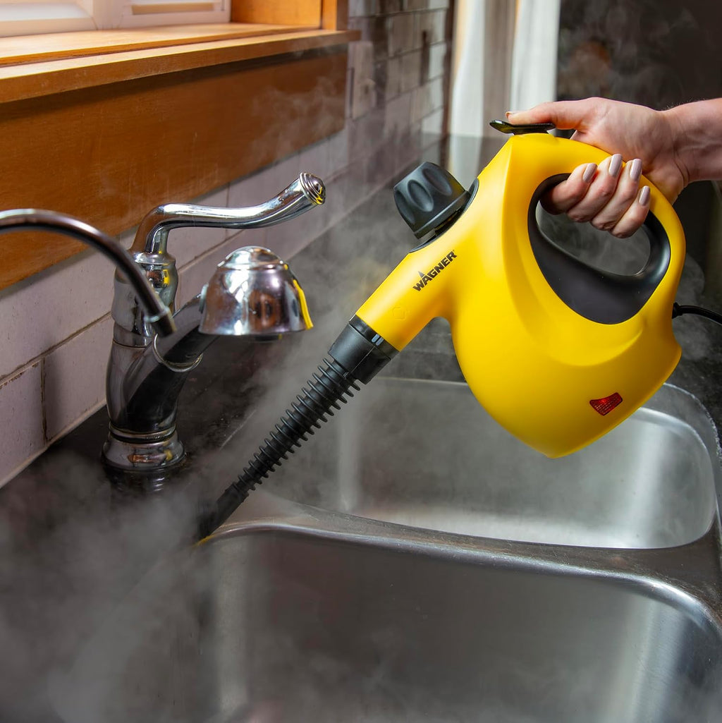 Wagner - 505E Handheld Steam Cleaner with 11 Accessories
