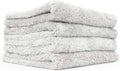 Plush Microfiber Detailing Towels (4-Pack) - Ice Grey