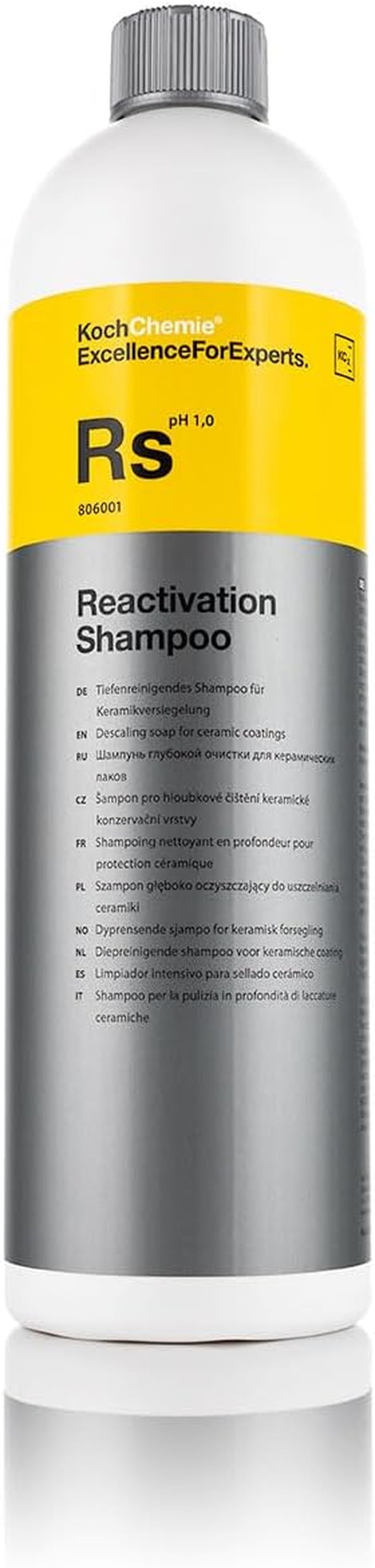 Koch-Chemie - Reactivation Shampoo Rs - 1 Liter - Auto Detailing Car Wash