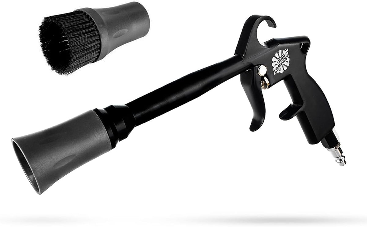 the Ultra Air Blaster (V2) – Lift and Blast Dirt and Debris Away for Interior Detailing; Durable and Ergonomic Metal Design; Trigger Operated