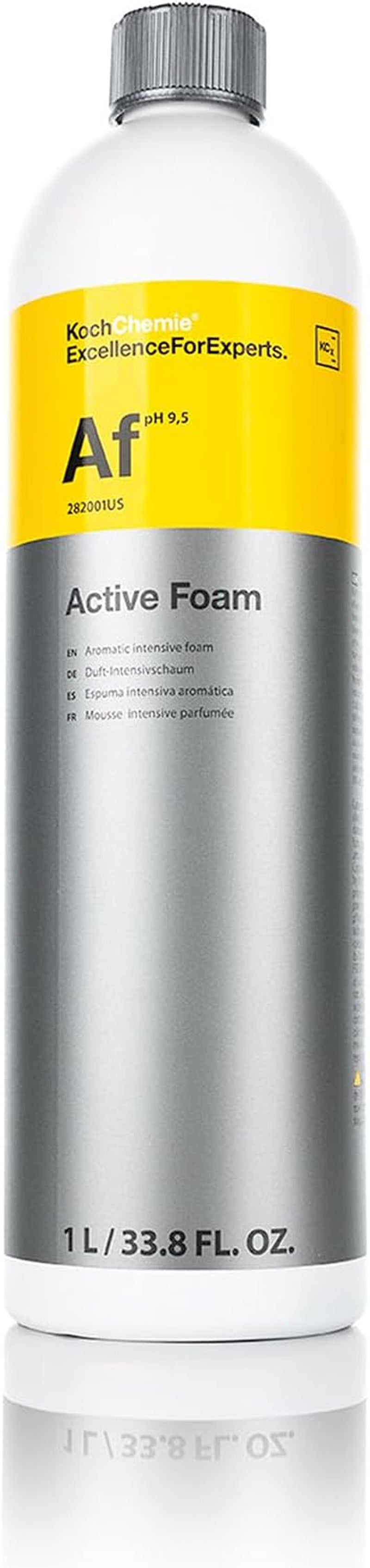 Koch-Chemie - Active Foam - Phosphate and NTA Free, Paintwork Protective, Unique Foam Formulation, Long Lasting Sandalwood Aroma (1 Liter)