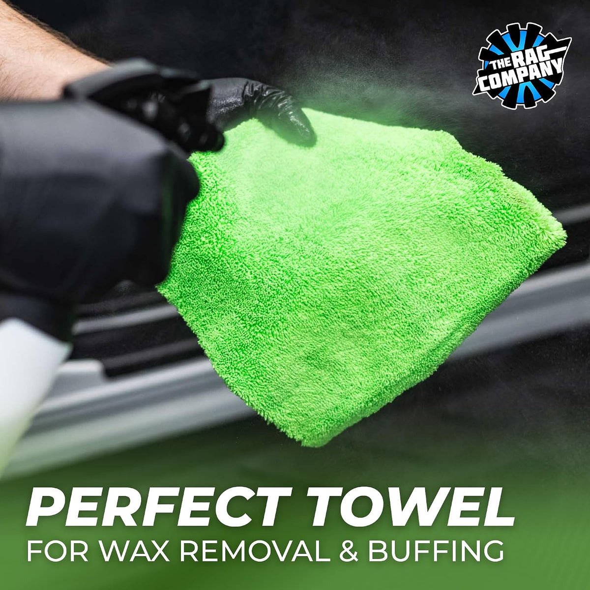Dual-Pile Plush Microfiber, 16In X 16In, Lime Green
