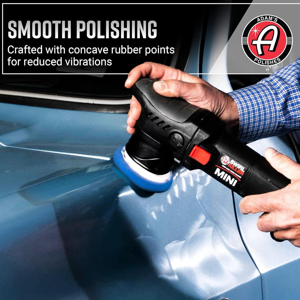 Adam's Polishes - Swirl Killer 12Mm Polisher - Orbital Polishing Paint Correcting Buffer Tool - Car Scratch Remover - Use Post Car Wash Clay Bar & Pre Wax or Ceramic Coating