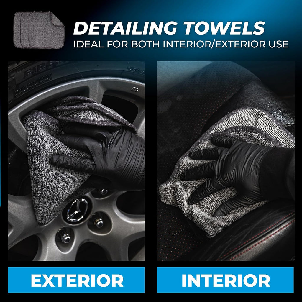 Premium Car Cleaning Kit - 8 Piece Kit