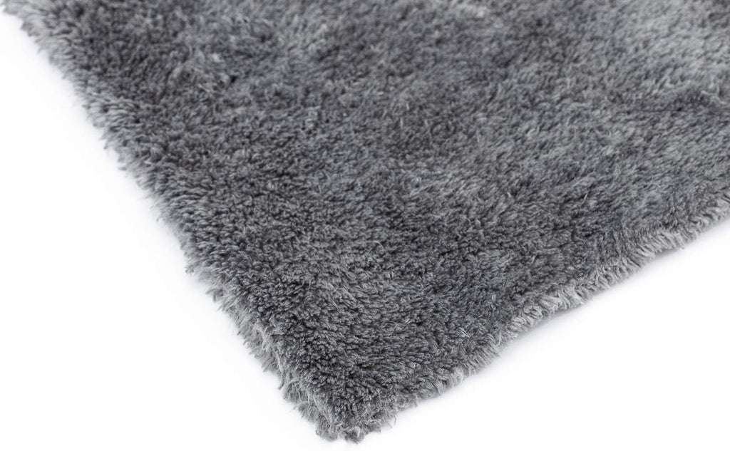 Microfiber Auto Detailing Towels, 16In X 16In, Dark Grey (3-Pack)