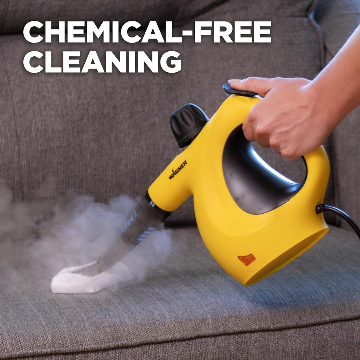 Wagner - 505E Handheld Steam Cleaner with 11 Accessories