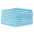 Microfiber Towels, 16In X 16In, Light Blue (10 Pack)