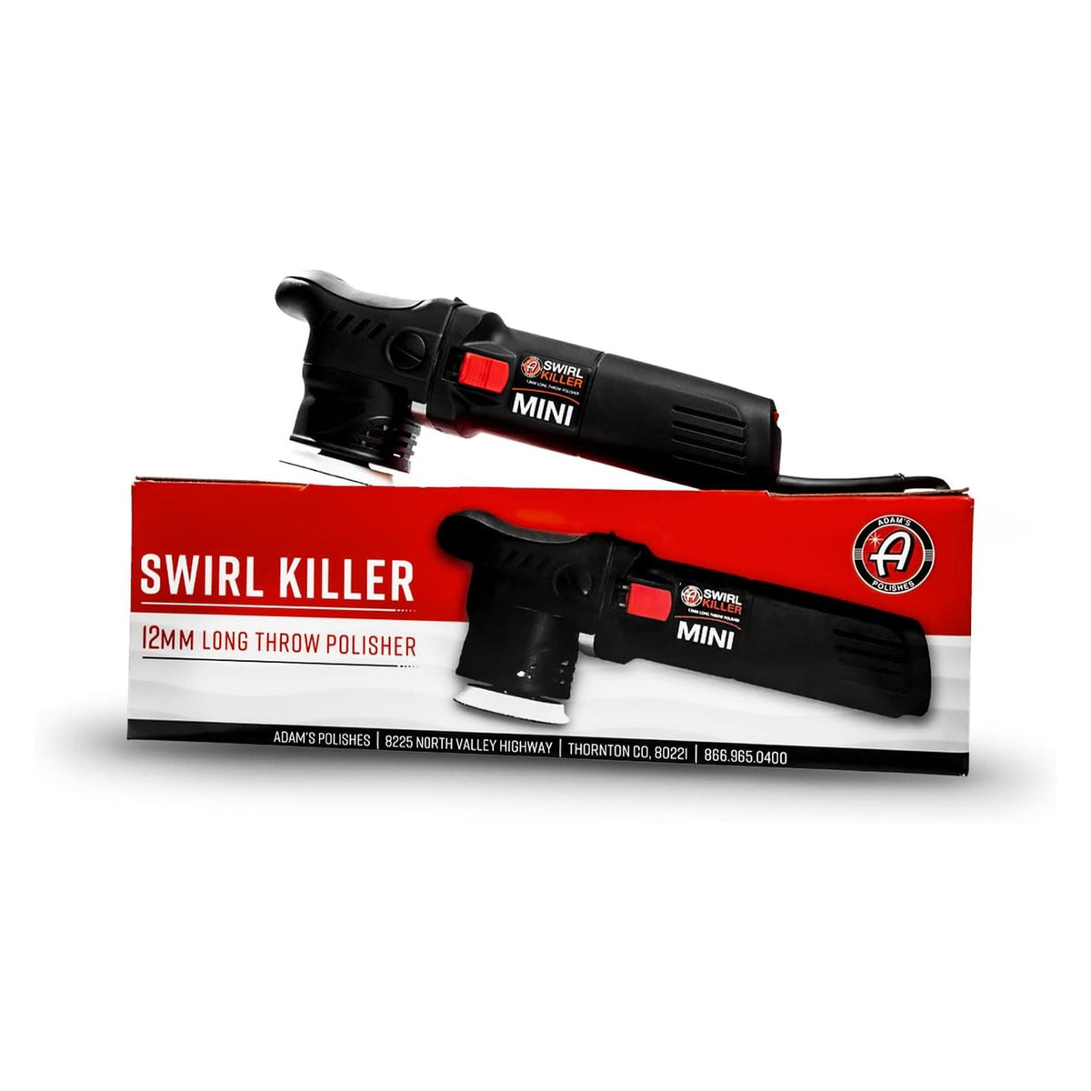 Adam's Polishes Swirl Killer 12mm Orbital Polisher - full product photo