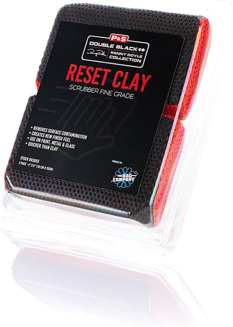 Clay Scrubber - Red/Black - 2-Pack