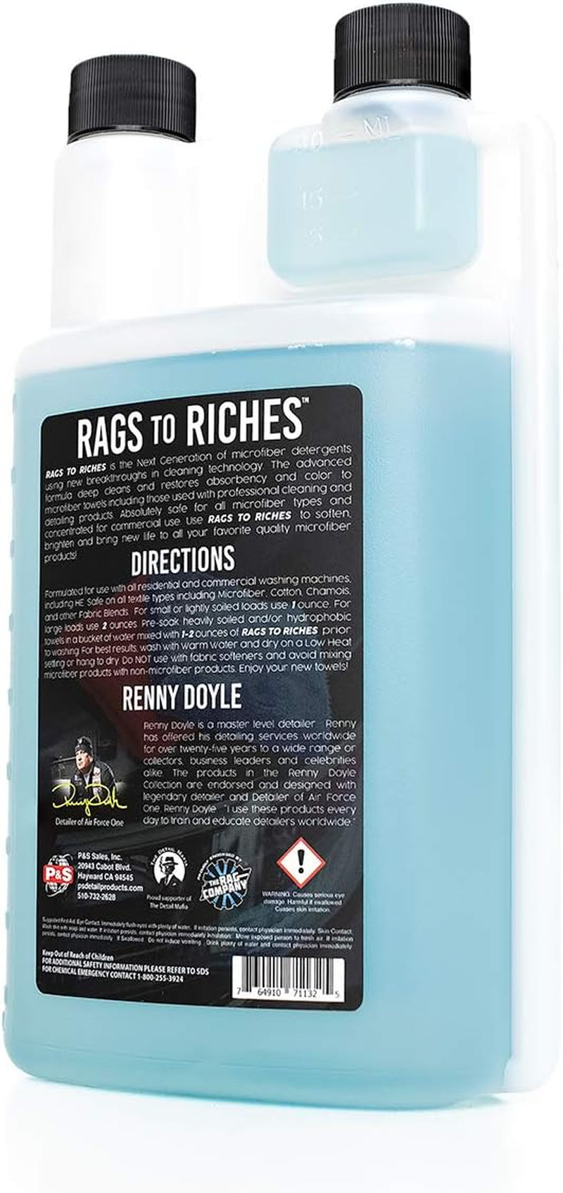 Rags to Riches - Premium Microfiber Detergent - (1 Quart)