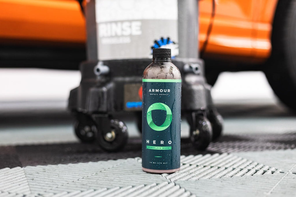 Armour - Hero Rinseless Car Wash - 1 Gallon
