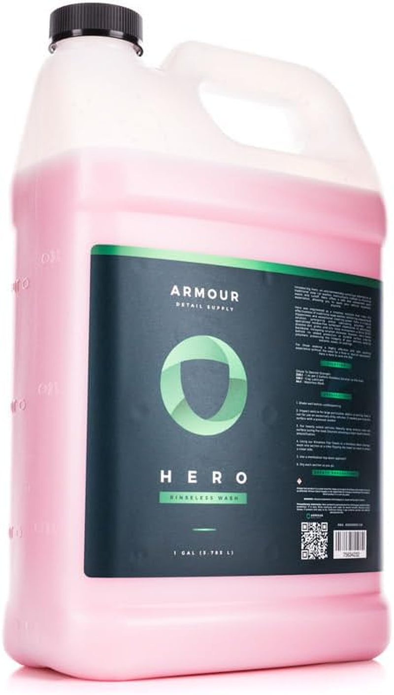 Armour - Hero Rinseless Car Wash - 1 Gallon