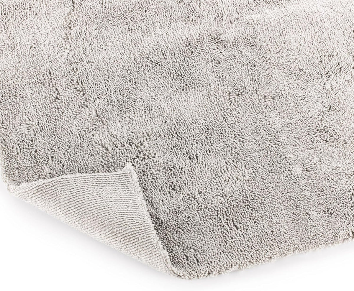 Dual-Pile Plush Microfiber, 16In X 16In - Ice Grey - (10-Pack)