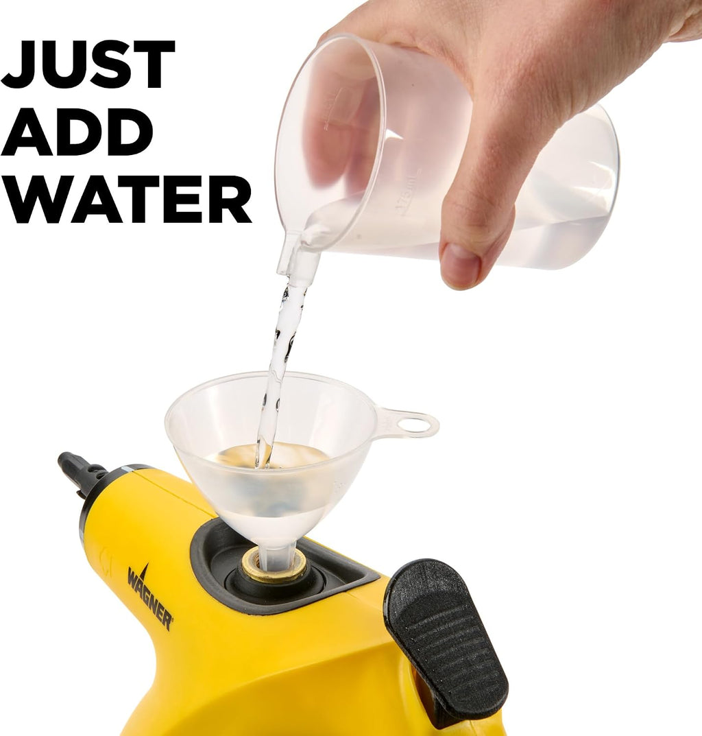 Wagner - 505E Handheld Steam Cleaner with 11 Accessories
