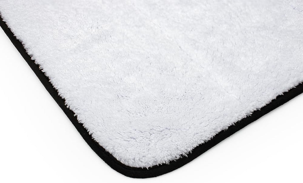 Ultra-Thick Microfiber Towels - 16"X16" - White - (3-Pack)