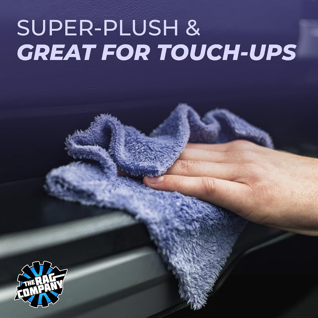 Microfiber Detailing Towels (8"x8"), Lavender (10-Pack)