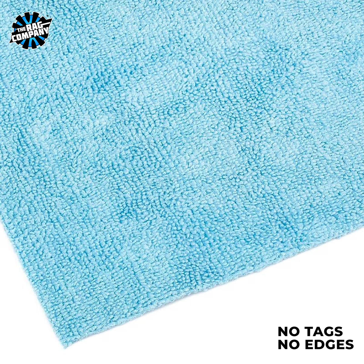Microfiber Towels, 16In X 16In, Light Blue (10 Pack)