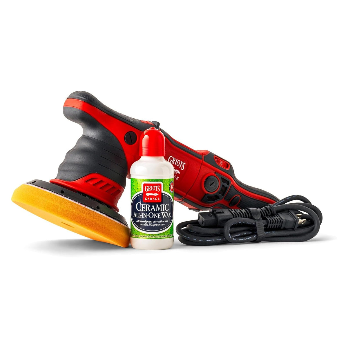 Griot's Garage G9 Random Orbital Polisher with Ceramic All-In-One Wax, 8 oz - full product photo